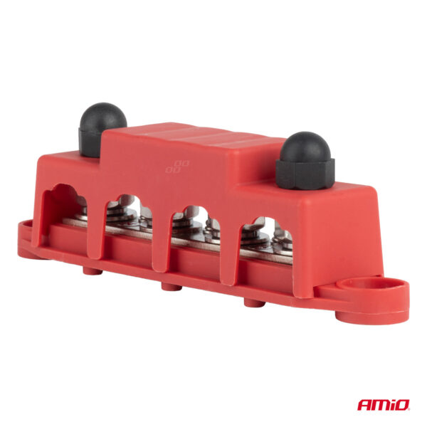 ΜΠΑΡΑ ΚΑΛΩΔΙΩΝ / ΤΕΡΜΑΤΙΚΟ 4 ΘΕΣΕΩΝ max 48V AMIO - 1 Τεμ. - Image 2