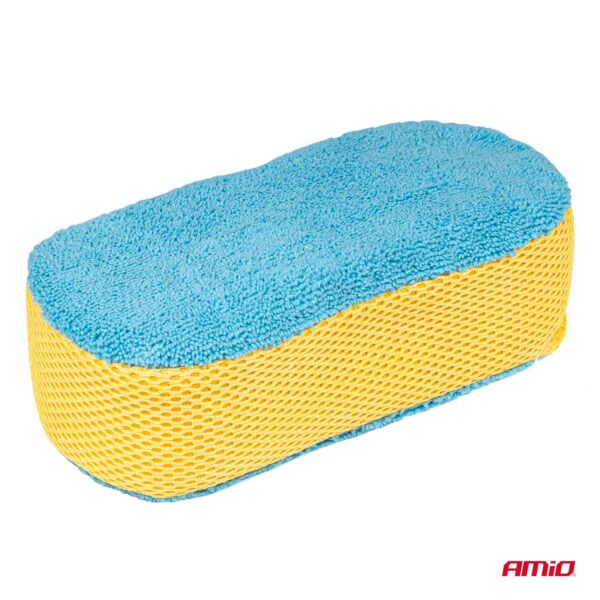 ΣΦΟΥΓΓΑΡΙ ΠΛΥΣΙΜΑΤΟΣ ΜΙΚΡΟΦΙΜΠΡΑ 2in1 23x10x6cm AMIO - 1 Τεμ. - Image 2