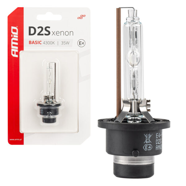 ALL IN POINT ΑΝΤΑΛΛΑΚΤΙΚΗ ΛΑΜΠΑ ΧΕΝΟΝ BASIC D2S 12V 4.300k 35W BLISTER CARD AMIO - 1 ΤΕΜ. - AIN-183934 LEFKELIS.GR