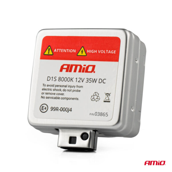 ΑΝΤΑΛΛΑΚΤΙΚΗ ΛΑΜΠΑ ΧΕΝΟΝ BASIC D1S 12V 8.000k 35W BLISTER CARD AMIO - 1 ΤΕΜ. - Image 2