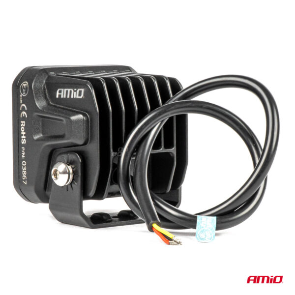 ΠΡΟΒΟΛΕΑΣ ΟΔΗΓΗΣΗΣ LED PRO IP67 10-30V 18W ΤΕΤΡΑΓΩΝΟΣ 82x78x76mm ΑΜΙΟ - 1 ΤΕΜ. - Image 2