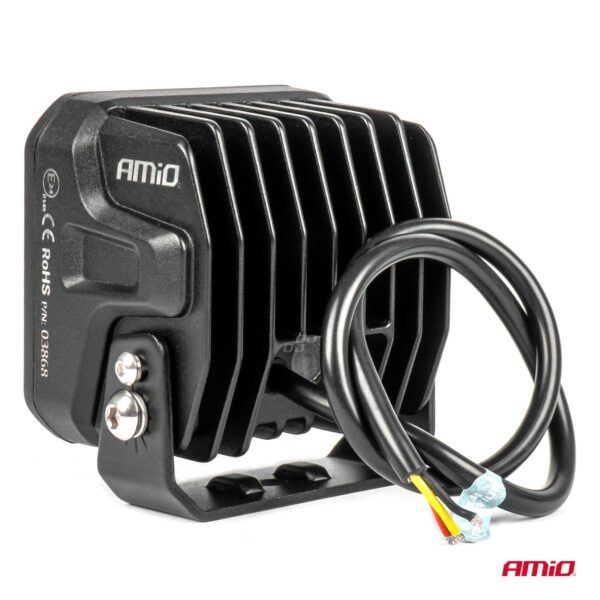 ΠΡΟΒΟΛΕΑΣ ΟΔΗΓΗΣΗΣ LED PRO IP67 10-30V 58W ΤΕΤΡΑΓΩΝΟΣ 107x102x86mm ΑΜΙΟ - 1 ΤΕΜ. - Image 2