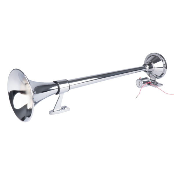 ALL IN POINT ΚΟΡΝΑ ΠΝΕΥΜΑΤΙΚΗ ΜΟΝΗ 12/24V 150dB ΜΗΚΟΣ:64 cm ΧΡΩΜΙΟ ΑΜΙΟ - 1 ΤΕΜ. - AIN-182628 iluma.GR