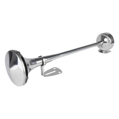 ALL IN POINT ΚΟΡΝΑ ΠΝΕΥΜΑΤΙΚΗ ΜΟΝΗ 12/24V 115dB HIGH TONE ΜΗΚΟΣ:520mm ΧΡΩΜΙΟ ΑΜΙΟ - 1 ΤΕΜ. - AIN-182629 LEFKELIS.GR