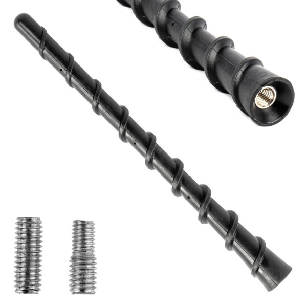 ALL IN POINT ΚΕΡΑΙΑ ΟΡΟΦΗΣ ANTM10 18cm ΜΕ 2 ΑΝΤΑΠΤΟΡΕΣ 5-6mm ΜΑΥΡΗ ΑΜΙΟ - 1 ΤΕΜ. - AIN-183754 LEFKELIS.GR
