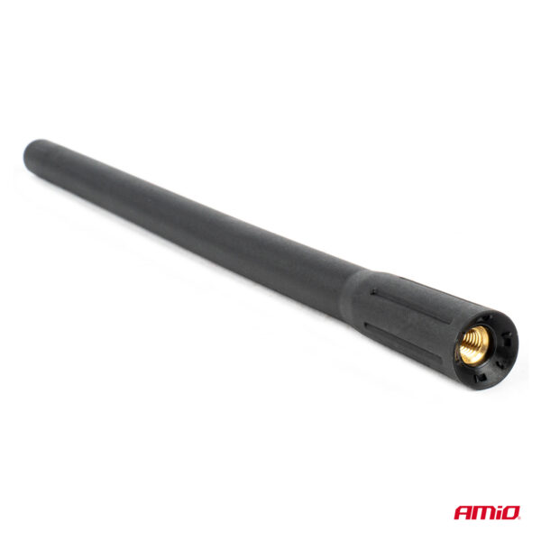 ΚΕΡΑΙΑ ΟΡΟΦΗΣ ANTM11 20cm ΜΕ 2 ΑΝΤΑΠΤΟΡΕΣ 5-6mm ΜΑΥΡΗ ΑΜΙΟ - 1 ΤΕΜ. - Image 2