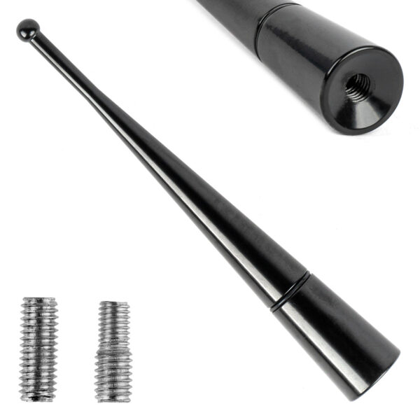 ALL IN POINT ΚΕΡΑΙΑ ΟΡΟΦΗΣ ANTM13 10cm ΜΕ 2 ΑΝΤΑΠΤΟΡΕΣ 5-6mm ΜΑΥΡΗ ΑΜΙΟ - 1 ΤΕΜ. - AIN-183757 LEFKELIS.GR