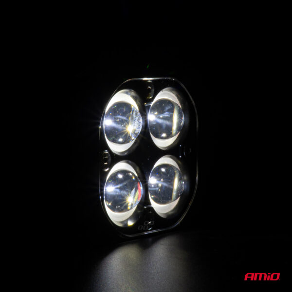 ΠΡΟΒΟΛΕΑΣ ΕΡΓΑΣΙΑΣ ΤΕΤΡΑΓΩΝΟΣ LED 20W 9-36V 4.000lm 6.500K AWL63 AMIO - 1 ΤΕΜ. - Image 2