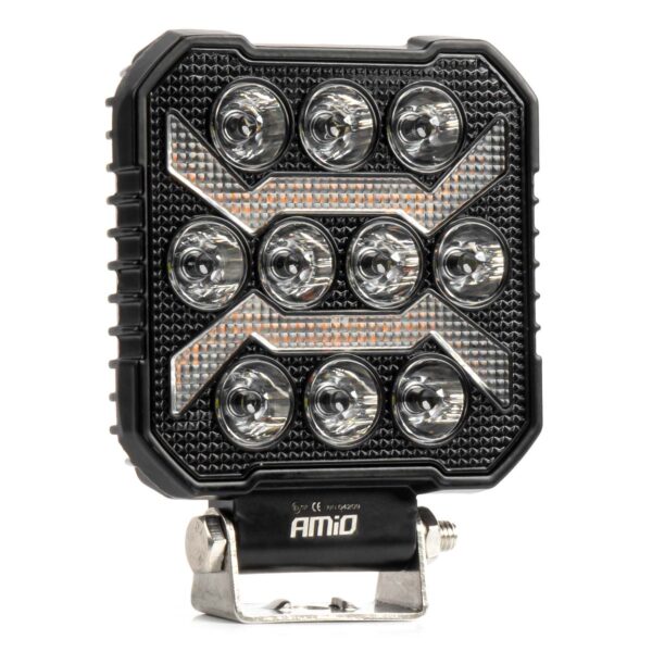 ALL IN POINT ΠΡΟΒΟΛΕΑΣ ΕΡΓΑΣΙΑΣ ΤΕΤΡΑΓΩΝΟΣ LED 54W 9-36V 10.000lm 6.500K 110x110x38mm AWL68 AMIO - 1 ΤΕΜ. - AIN-184023 LEFKELIS.GR