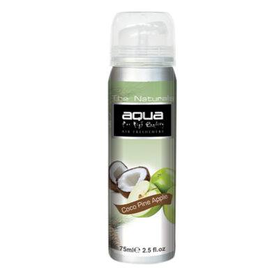ALL IN POINT ΑΡΩΜΑΤΙΚΟ ΑΥΤΟΚΙΝΗΤΟΥ ΣΕ ΣΠΡΕΙ (SPRAY) ΜΕ ΑΡΩΜΑ ΚΑΡΥΔΑ & ΜΗΛΟ (COCOPINE APPLE) FRUITS SERIES 75ml AQUA - 1 TEM. - AIN-180547 LEFKELIS.GR