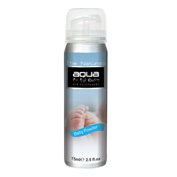 ALL IN POINT ΑΡΩΜΑΤΙΚΟ ΑΥΤΟΚΙΝΗΤΟΥ ΣΕ ΣΠΡΕΙ (SPRAY) ΜΕ ΑΡΩΜΑ ΤΑΛΚ/ΠΟΥΔΡΑ (BABY POWDER) FLAVORS SERIES 75ml AQUA - 1 TEM. - AIN-180543 LEFKELIS.GR