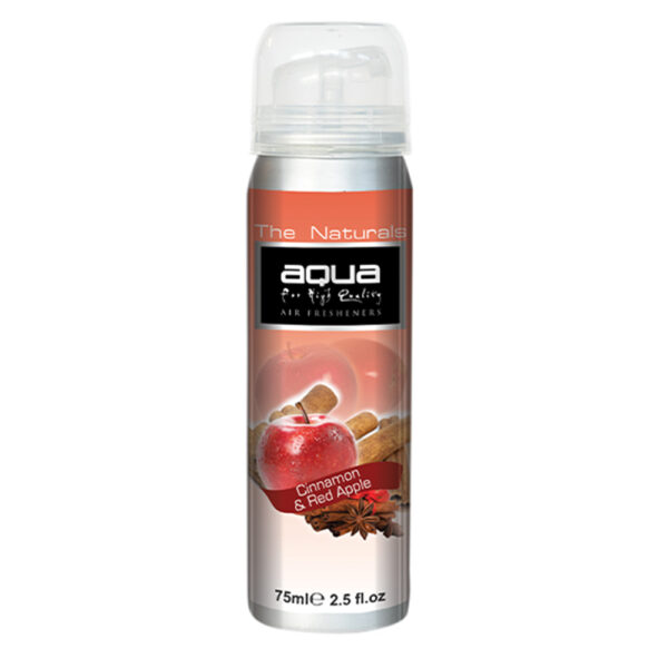 ALL IN POINT ΑΡΩΜΑΤΙΚΟ ΑΥΤΟΚΙΝΗΤΟΥ ΣΕ ΣΠΡΕΙ (SPRAY) ΜΕ ΑΡΩΜΑ ΜΗΛΟ & ΚΑΝΕΛΑ (APPLE & CINNAMON) FRUITS SERIES 75ml AQUA - 1 TEM. - AIN-180542 LEFKELIS.GR