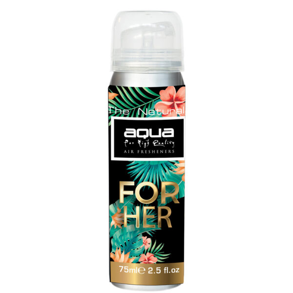 ALL IN POINT ΑΡΩΜΑΤΙΚΟ ΑΥΤΟΚΙΝΗΤΟΥ ΣΕ ΣΠΡΕΙ (SPRAY) ΜΕ ΑΡΩΜΑ FOR HER AQUA SERIES 75ml AQUA - 1 TEM. - AIN-180535 LEFKELIS.GR