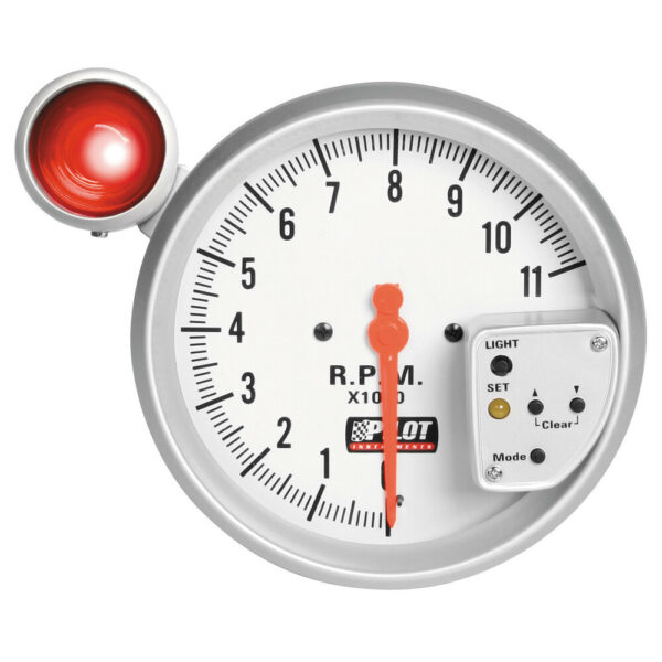 ALL IN POINT ΣΤΡΟΦΟΜΕΤΡΟ 0-11.000rpm (127) 7 ΧΡΩΜΑΤΩΝ ΜΕ SHIFTLIGHT (3/4/6 ΚΥΛΙΝΔΡΟΙ) - AIN-175505 iluma.GR