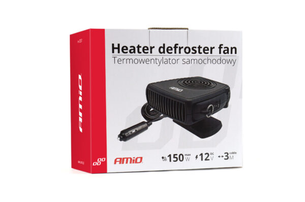 ΑΕΡΟΘΕΡΜΟ ΑΝΑΠΤΗΡΑ 12V - 150W (ΚΑΛΩΔΙΟ 150 cm) CH-04 AMIO - Image 2