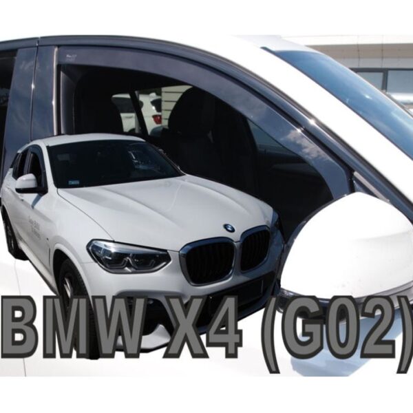 ALL IN POINT ΑΝΕΜΟΘΡΑΥΣΤΕΣ ΓΙΑ BMW X4 G02 5D 2018-2021 ΖΕΥΓΑΡΙ ΑΠΟ ΕΥΚΑΜΠΤΟ ΦΙΜΕ ΠΛΑΣΤΙΚΟ HEKO - 2 ΤΕΜ. - AIN-160990 iluma.GR