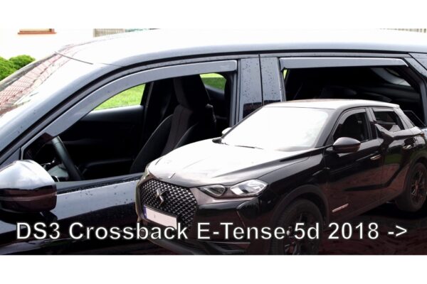 ALL IN POINT ΑΝΕΜΟΘΡΑΥΣΤΕΣ ΓΙΑ DS3 CROSSBACK E-TENSE 5D 2018+ ΣΕΤ ΑΥΤΟΚΙΝΗΤΟΥ ΑΠΟ ΕΥΚΑΜΠΤΟ ΦΙΜΕ ΠΛΑΣΤΙΚΟ HEKO - 4 ΤΕΜ. - AIN-170329 iluma.GR