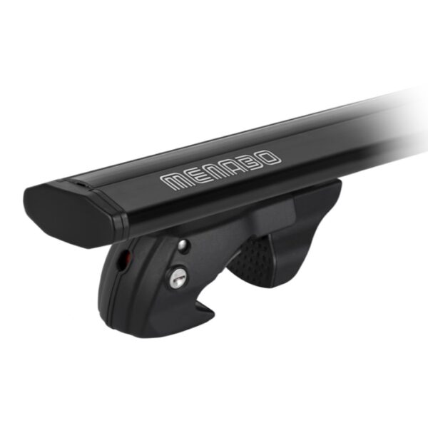 ΜΠΑΡΕΣ ΟΡΟΦΗΣ ΑΛΟΥΜΙΝΙΟΥ JACKSON BLACK 120 cm ΣΕ ΜΑΥΡΟ ΧΡΩΜΑ ΓΙΑ ΟΡΟΦΗ ΜΕ RAISED RAILS MENABO - 2 ΤΕΜ. - Image 2