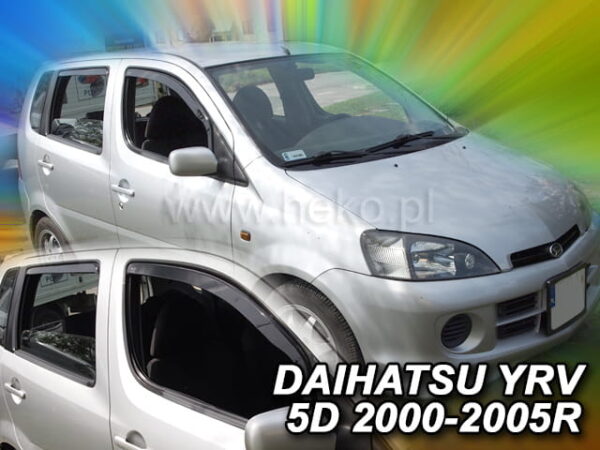 ALL IN POINT ΑΝΕΜΟΘΡΑΥΣΤΕΣ ΓΙΑ DAIHATSU YRV 5D 2000-2005R ΣΕΤ ΑΥΤΟΚΙΝΗΤΟΥ ΑΠΟ ΕΥΚΑΜΠΤΟ ΦΙΜΕ ΠΛΑΣΤΙΚΟ HEKO - 4 ΤΕΜ. - AIN-169073 iluma.GR