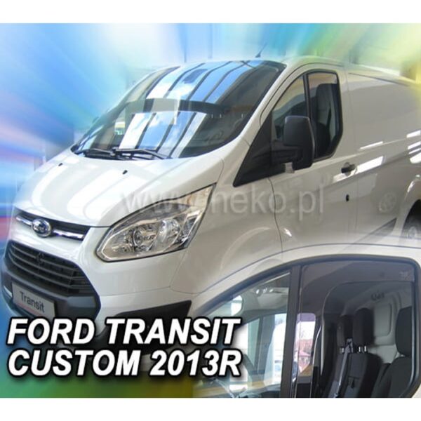 ALL IN POINT ΑΝΕΜΟΘΡΑΥΣΤΕΣ ΓΙΑ FORD TRANSIT CUSTOM 2D/4D 2012+ ΖΕΥΓΑΡΙ VAN ΑΠΟ ΕΥΚΑΜΠΤΟ ΦΙΜΕ ΠΛΑΣΤΙΚΟ HEKO - 2 ΤΕΜ. - AIN-160101 iluma.GR