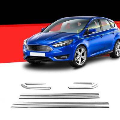ALL IN POINT TRIM ΠΑΡΑΘΥΡΩΝ ΑΝΟΞ.ΑΤΣΑΛΙ ΧΡΩΜΙΟ S-DIZAYN ΓΙΑ FORD FOCUS 5D HB 2011+ - 8ΤΕΜ - AIN-170720 LEFKELIS.GR