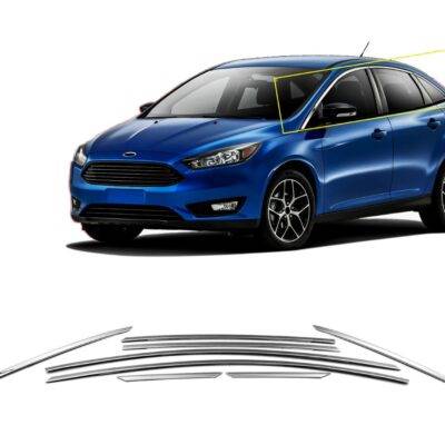 ALL IN POINT TRIM ΠΑΡΑΘΥΡΩΝ ΑΝΩ ΑΝΟΞΕΙΔΩΤΟ ΑΤΣΑΛΙ ΧΡΩΜΙΟ ΓΙΑ FORD FOCUS SD 2011+ S-DIZAYN - 8 TEM. - AIN-171135 LEFKELIS.GR