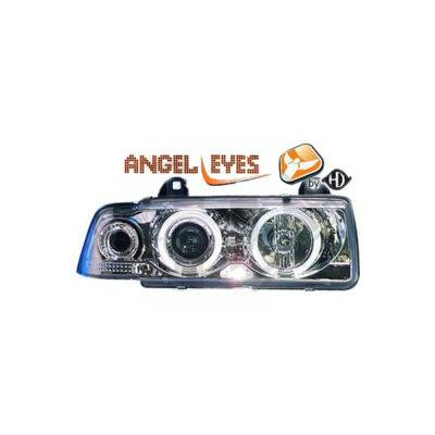 ALL IN POINT Φανάρια diederichs Angel Eyes BMW ΣΕΙΡΑ 3 E36 90-99 LIMOUSINE/TOURING (Χρώμιο) - AIN-144720 LEFKELIS.GR
