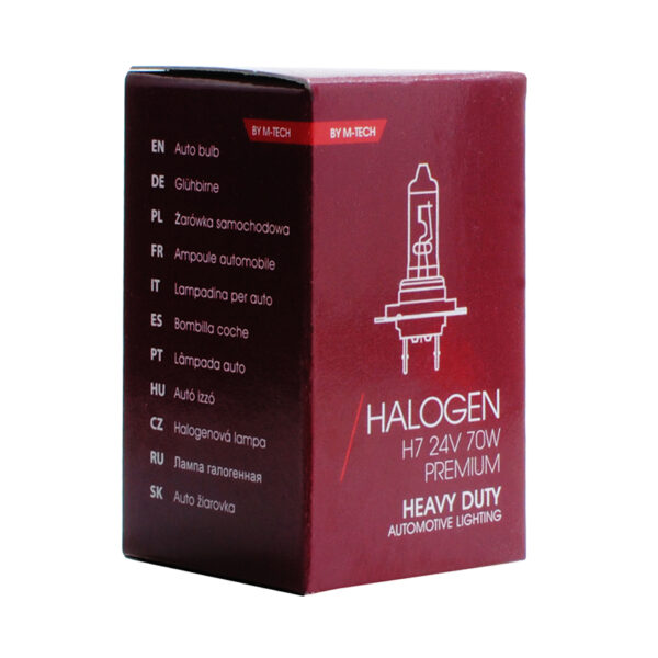 H7 PX26d 24V 70W HALOGEN PREMIUM HEAVY DUTY 1τεμ - Image 2