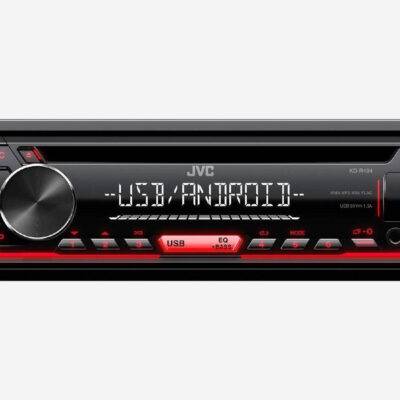 ALL IN POINT JVC RADIO CD MP3 USB AUX ΚΟΚΚΙΝΟ ΦΩΤΙΣΜΟ ΣΥΜΒΑΤΟ ΜΕ ANDROID - AIN-150478 LEFKELIS.GR