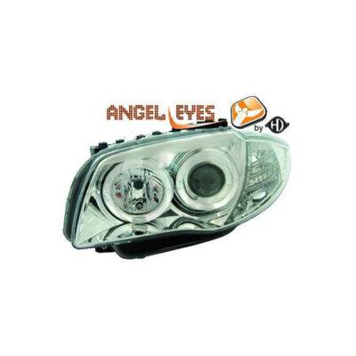 ALL IN POINT Φανάρια diederichs Angel Eyes για BMW ΣΕΙΡΑ 1 E81/E82/E87/E88 09.04+ ANGELEYES CHROME - AIN-144727 LEFKELIS.GR