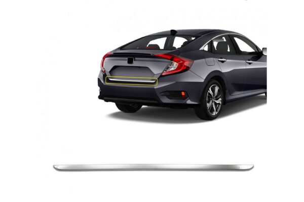 ALL IN POINT TRIM ΜΑΡΚΕ ΠΟΡΤ ΠΑΓΚΑΖ S-DIZAYN ΓΙΑ HONDA CIVIC SD 2016+- 1 TEM. - AIN-171234 LEFKELIS.GR