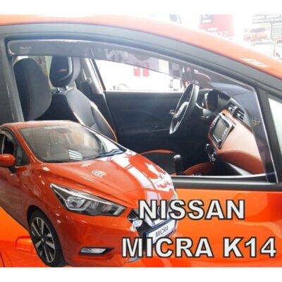 ALL IN POINT ΑΝΕΜΟΘΡΑΥΣΤΕΣ ΓΙΑ NISSAN MICRA K14 5D 2017+ ΖΕΥΓΑΡΙ ΑΠΟ ΕΥΚΑΜΠΤΟ ΦΙΜΕ ΠΛΑΣΤΙΚΟ HEKO - 2 ΤΕΜ. - AIN-152116 LEFKELIS.GR