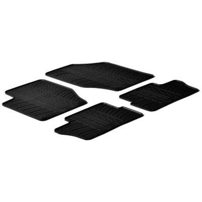 ALL IN POINT ΜΑΡΚΕ ΠΑΤΑΚΙΑ ΣΕ ΣΚΑΦΗ ΛΑΣΤΙΧΟ ΓΙΑ PEUGEOT 307 2001-2009 / PEUGEOT 308 SW 5D 09/2007-2013 SUMISURA ΣΕ ΜΑΥΡΟ ΧΡΩΜΑ ME ΚΟΥΜΠΩΜΑΤΑ LAMPA - 4 ΤΕΜ.? - AIN-4768 LEFKELIS.GR