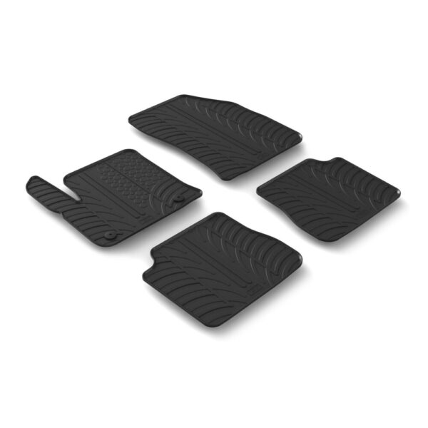 ALL IN POINT ΜΑΡΚΕ ΠΑΤΑΚΙΑ ΣΕ ΣΚΑΦΗ ΛΑΣΤΙΧΟ ΓΙΑ PEUGEOT 2008 12/2019+ SUMISURA ΣΕ ΜΑΥΡΟ ΧΡΩΜΑ ME ΚΟΥΜΠΩΜΑΤΑ LAMPA - 4 ΤΕΜ. - AIN-169120 LEFKELIS.GR