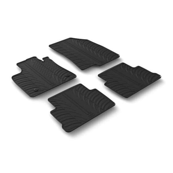 ALL IN POINT ΜΑΡΚΕ ΠΑΤΑΚΙΑ ΣΕ ΣΚΑΦΗ ΛΑΣΤΙΧΟ ΓΙΑ DACIA JOGGER 02/2022+ SUMISURA ΣΕ ΜΑΥΡΟ ΧΡΩΜΑ ME ΚΟΥΜΠΩΜΑΤΑ LAMPA - 4 ΤΕΜ. - AIN-173585 LEFKELIS.GR