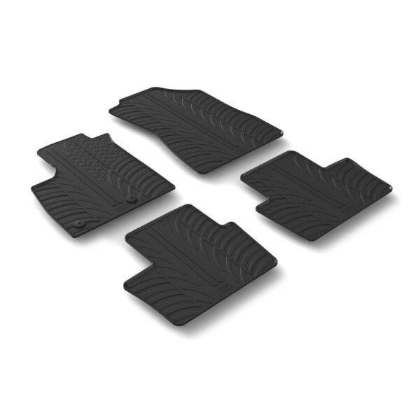 ALL IN POINT ΜΑΡΚΕ ΠΑΤΑΚΙΑ ΣΕ ΣΚΑΦΗ ΛΑΣΤΙΧΟ ΓΙΑ RENAULT AUSTRAL 09/2022+ (AYTOMATO/Mhev) SUMISURA ΣΕ ΜΑΥΡΟ ΧΡΩΜΑ ME ΚΟΥΜΠΩΜΑΤΑ LAMPA - 4 ΤΕΜ. - AIN-177713 LEFKELIS.GR