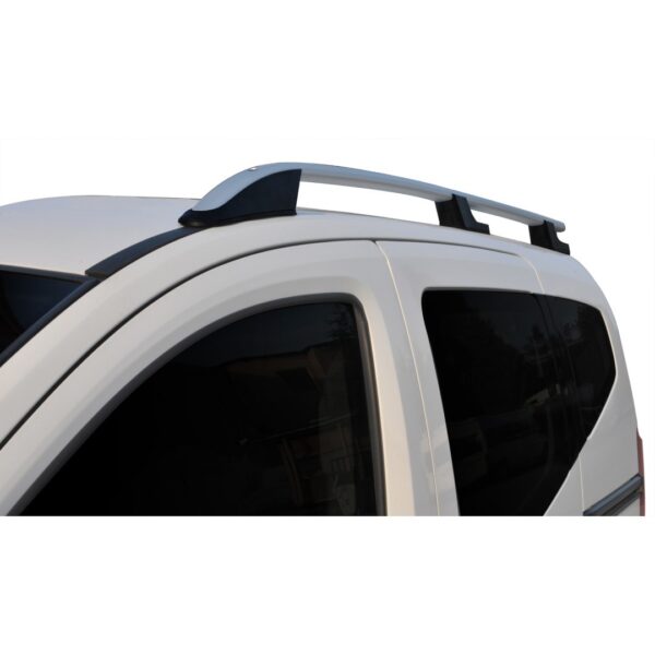 ΜΠΑΡΕΣ ΟΡΟΦΗΣ ΓΙΑ CITROEN NEMO 2008+ /PEUGEOT BIPPER 2008+ / FIAT FIORINO 2008+ ΠΑΡΑΛΛΗΛΕΣ ΑΛΟΥΜΙΝΙΟΥ 2 ΤΕΜ. ΑΣΗΜΙ - Image 2