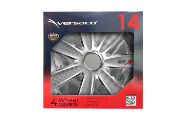 ΤΑΣΙ 14" VERSACO GTX SILVER CARBON ΣΕΤ 4 ΤΕΜ ΣΕ ΚΟΥΤΙ - Image 2
