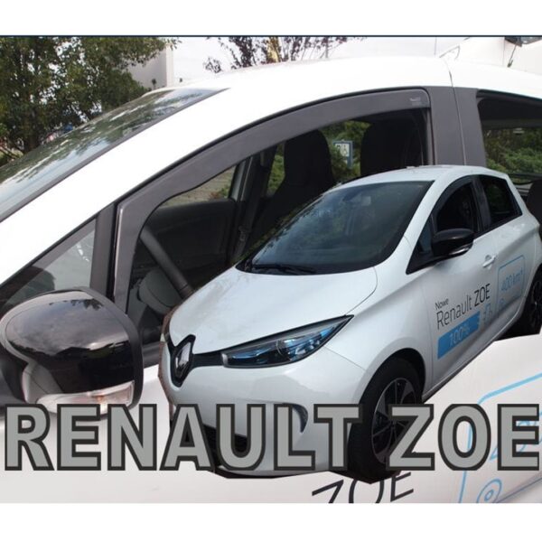 ALL IN POINT ΑΝΕΜΟΘΡΑΥΣΤΕΣ ΓΙΑ RENAULT ZOE 5D 2012+ ΖΕΥΓΑΡΙ ΑΠΟ ΕΥΚΑΜΠΤΟ ΦΙΜΕ ΠΛΑΣΤΙΚΟ HEKO - 2 ΤΕΜ. - AIN-160302 iluma.GR