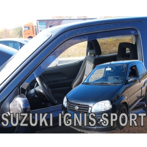 ALL IN POINT ΑΝΕΜΟΘΡΑΥΣΤΕΣ ΓΙΑ SUZUKI IGNIS SPORT 3D 2000-2006 ΖΕΥΓΑΡΙ ΑΠΟ ΕΥΚΑΜΠΤΟ ΦΙΜΕ ΠΛΑΣΤΙΚΟ HEKO - 2 ΤΕΜ. - AIN-160305 iluma.GR