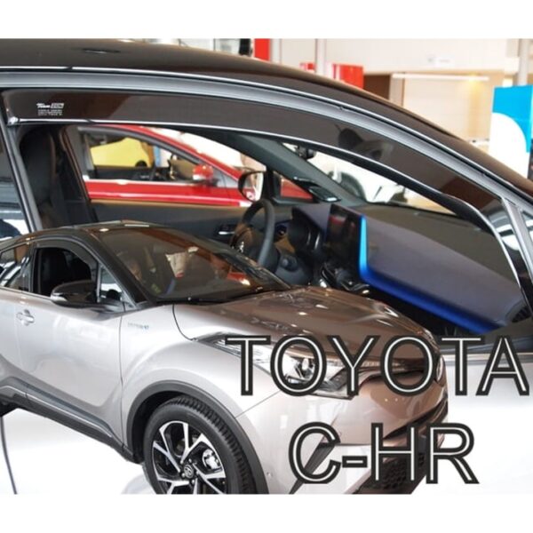 ALL IN POINT ΑΝΕΜΟΘΡΑΥΣΤΕΣ ΓΙΑ TOYOTA C-HR 5D 2016+ ΖΕΥΓΑΡΙ ΑΠΟ ΕΥΚΑΜΠΤΟ ΦΙΜΕ ΠΛΑΣΤΙΚΟ HEKO - 2 ΤΕΜ. - AIN-160914 iluma.GR