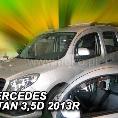 ALL IN POINT ΑΝΕΜΟΘΡΑΥΣΤΕΣ ΓΙΑ MERCEDES W415 CITAN 3/5D 2012+ ΖΕΥΓΑΡΙ ΑΠΟ ΕΥΚΑΜΠΤΟ ΦΙΜΕ ΠΛΑΣΤΙΚΟ HEKO - 2 ΤΕΜ. - AIN-129408 LEFKELIS.GR