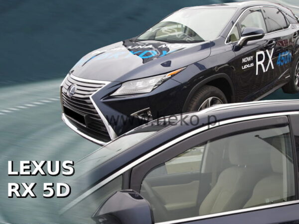 ALL IN POINT ΑΝΕΜΟΘΡΑΥΣΤΕΣ ΓΙΑ LEXUS RX 5D 2016+ ΖΕΥΓΑΡΙ ΑΥΤΟΚΙΝΗΤΟΥ ΑΠΟ ΕΥΚΑΜΠΤΟ ΦΙΜΕ ΠΛΑΣΤΙΚΟ HEKO - 2 ΤΕΜ. - AIN-169053 iluma.GR