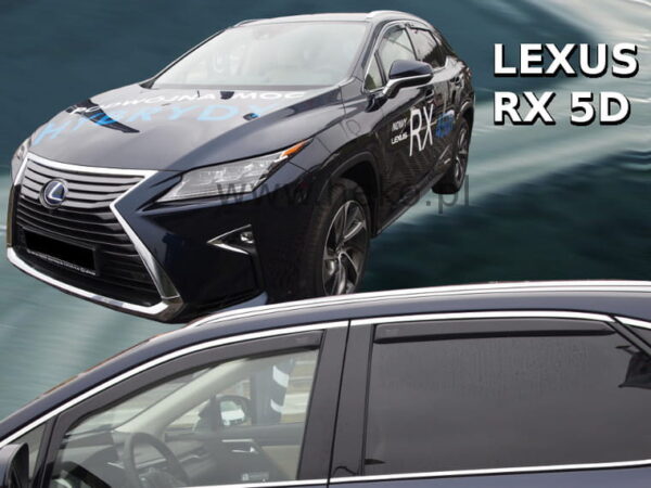ALL IN POINT ΑΝΕΜΟΘΡΑΥΣΤΕΣ ΓΙΑ LEXUS RX 5D 2016+ ΣΕΤ ΑΥΤΟΚΙΝΗΤΟΥ ΑΠΟ ΕΥΚΑΜΠΤΟ ΦΙΜΕ ΠΛΑΣΤΙΚΟ HEKO - 4 ΤΕΜ - AIN-169083 iluma.GR
