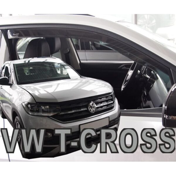 ALL IN POINT ΑΝΕΜΟΘΡΑΥΣΤΕΣ ΓΙΑ VW T-CROSS 5D 2019+ ΖΕΥΓΑΡΙ ΑΠΟ ΕΥΚΑΜΠΤΟ ΦΙΜΕ ΠΛΑΣΤΙΚΟ HEKO - 2 ΤΕΜ. - AIN-160853 iluma.GR