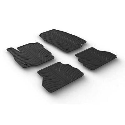 ALL IN POINT ΜΑΡΚΕ ΠΑΤΑΚΙΑ ΣΕ ΣΚΑΦΗ ΛΑΣΤΙΧΟ ΓΙΑ FORD B-MAX 04/2015-07/2018 SUMISURA ΣΕ ΜΑΥΡΟ ΧΡΩΜΑ ME ΚΟΥΜΠΩΜΑΤΑ LAMPA - 4 ΤΕΜ. - AIN-148525 LEFKELIS.GR