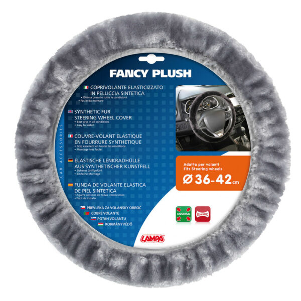 ΚΑΛΥΜΜΑ ΤΙΜΟΝΙΟΥ FANCY PLUSH 36-42 ΓΚΡΙ ΓΟΥΝΙΝΟ /ΧΝΟΥΔΩΤΟ - Image 2