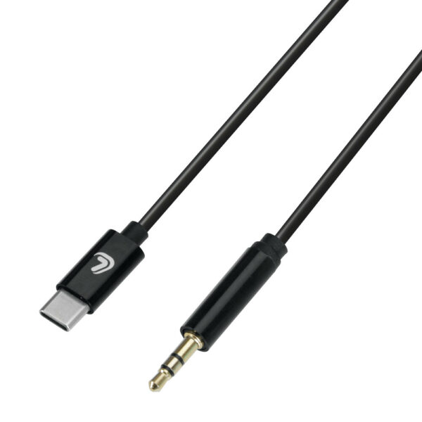 ALL IN POINT ΚΑΛΩΔΙΟ ΣΥΝΔΕΣΗΣ USB TYPE C ΣΕ AUX 100cm ΜΑΥΡΟ SMARTPHONE ESSENTIALS LAMPA - 1 TEM. - AIN-175104 LEFKELIS.GR