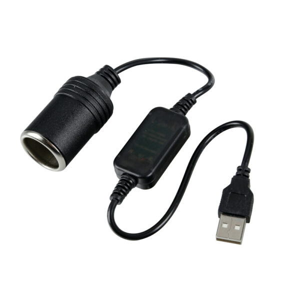 ALL IN POINT ΜΕΤΑΣΧΗΜΑΤΙΣΤΗΣ/ΑΝΤΑΠΤΟΡΑΣ ΑΠΟ USB 5V ΣΕ ΥΠΟΔΟΧΗ ΜΕ ΦΙΣ ΑΝΑΠΤΗΡΑ 12V ΚΑΙ ΚΑΛΩΔΙΟ 35cm ​​​ LAMPA - 1 ΤΕΜ - AIN-171079 iluma.GR