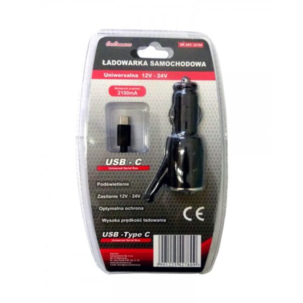 ALL IN POINT ΦΟΡΤΙΣΤΗΣ ΑΝΑΠΤΗΡΑ 12/24V - 2100 mA ΜΕ USB TYPE C - AIN-152030 LEFKELIS.GR